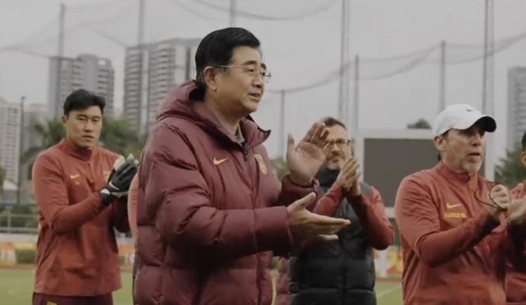  U20亞洲杯開(kāi)賽在即，足協(xié)主席宋凱探班U20國(guó)青隊(duì)