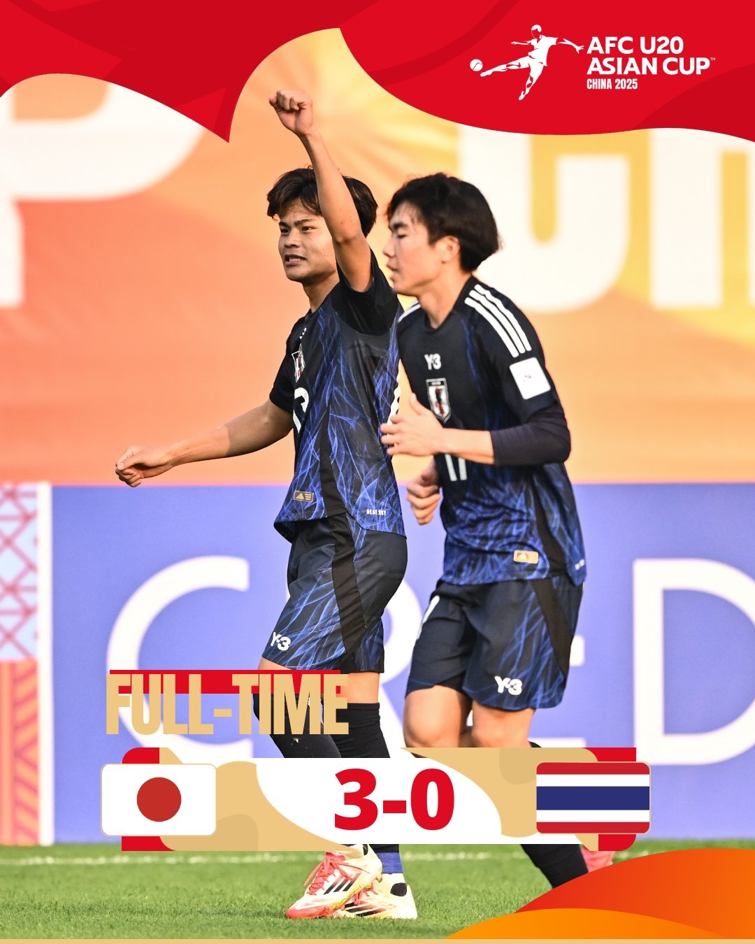  日本U20主帥賽后：雖然全取三分，但球隊(duì)各方面都有待提升