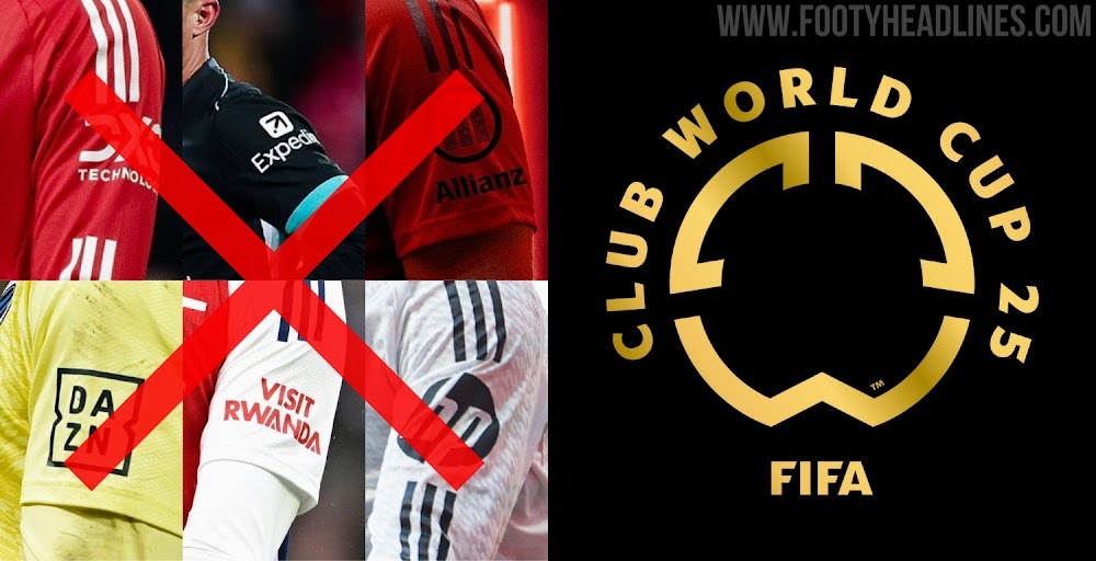  FIFA不允許世俱杯球隊(duì)有袖標(biāo)贊助，需貼上世俱杯徽標(biāo)