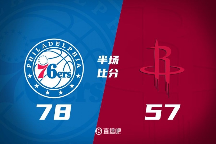  殘陣76人4人上雙半場領(lǐng)先火箭21分！伊森18分 杰倫-格林11中2