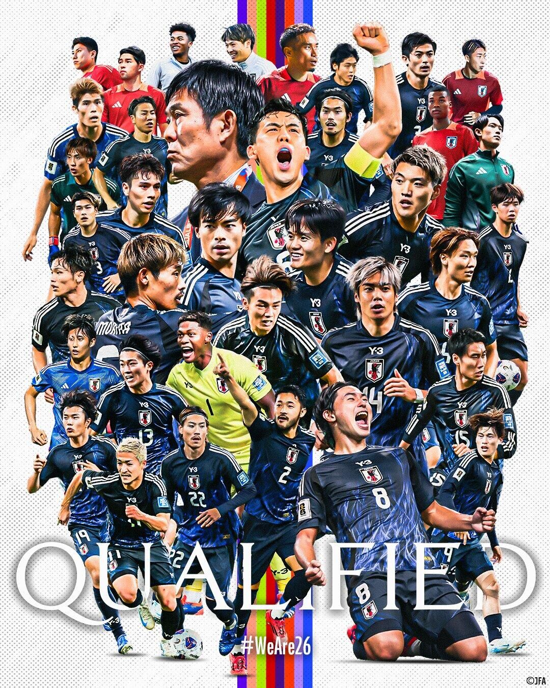  斷層領(lǐng)先！日本7輪6勝1平提前晉級(jí)世界杯，全球除東道主外首隊(duì)！