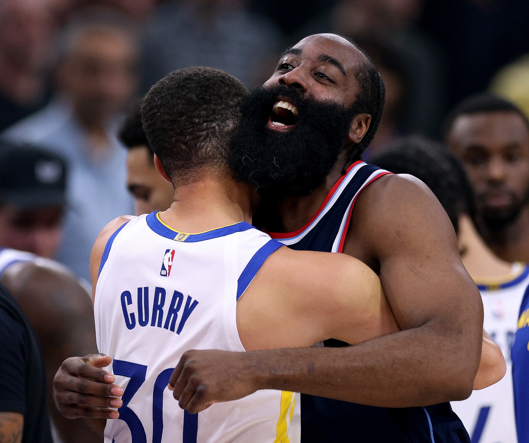  諸神黃昏！庫里哈登先后50+ NBA歷史首次兩名35歲以上球員轟50+！