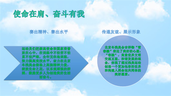 使命在肩，奮斗有我